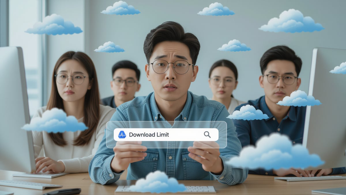 구글 드라이브 다운로드 오류? 용량 초과, 제한 해결 완벽 가이드 2 📋 구글 드라이브 다운로드 오류, 원인은?